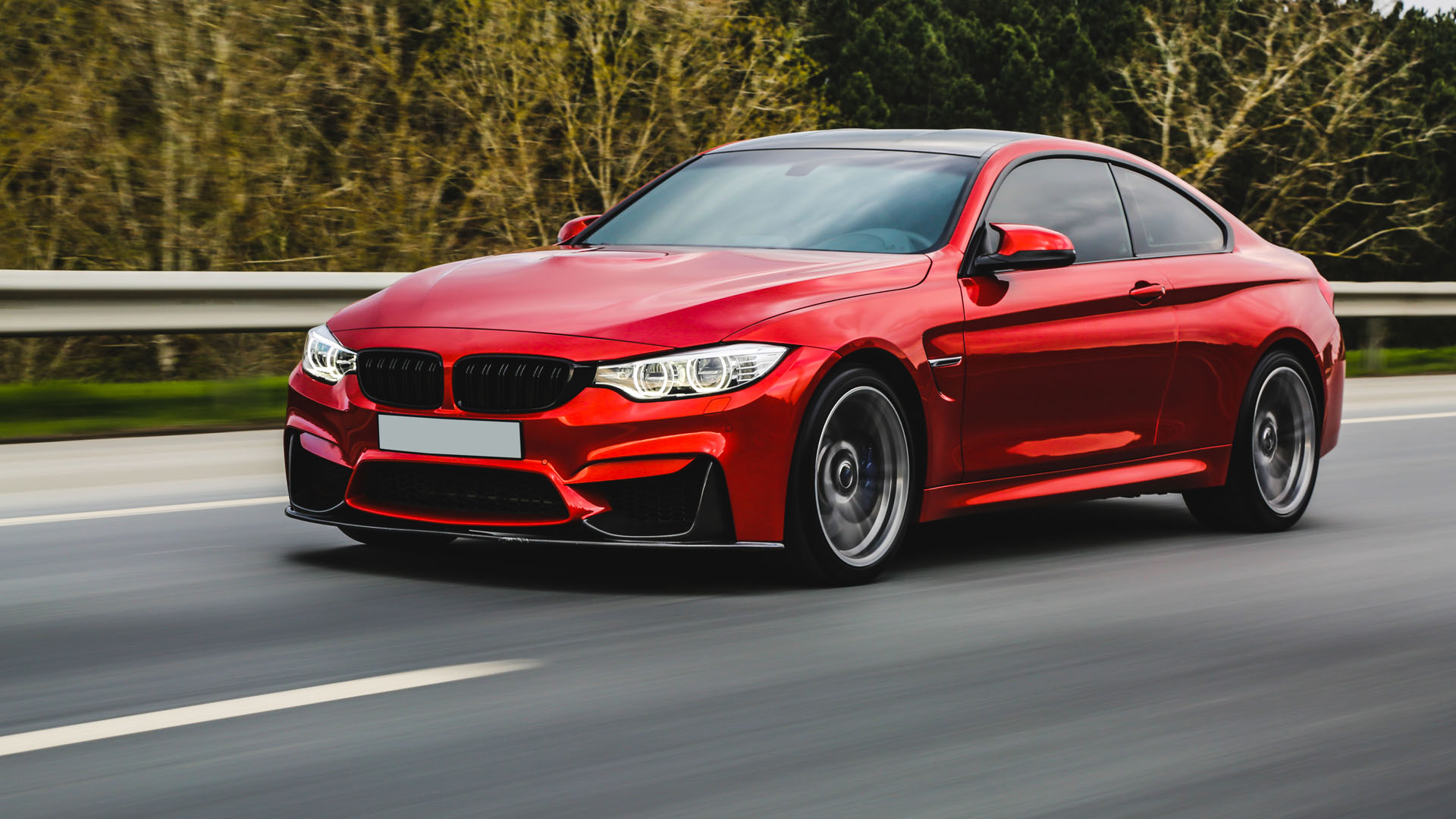 Roter BMW